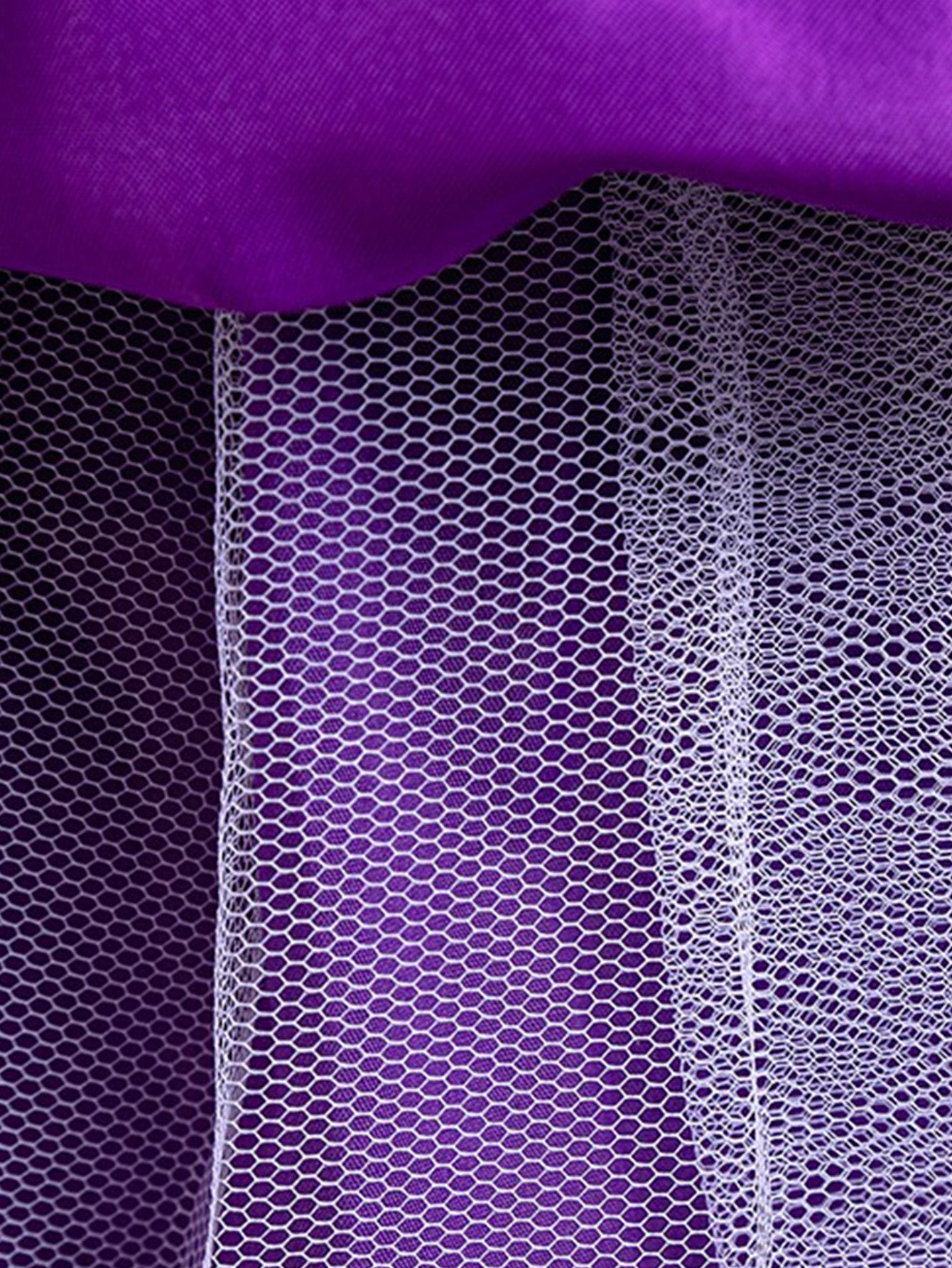 Mädchen Puffärmelkleid Schleife Prinzessinnenkleid