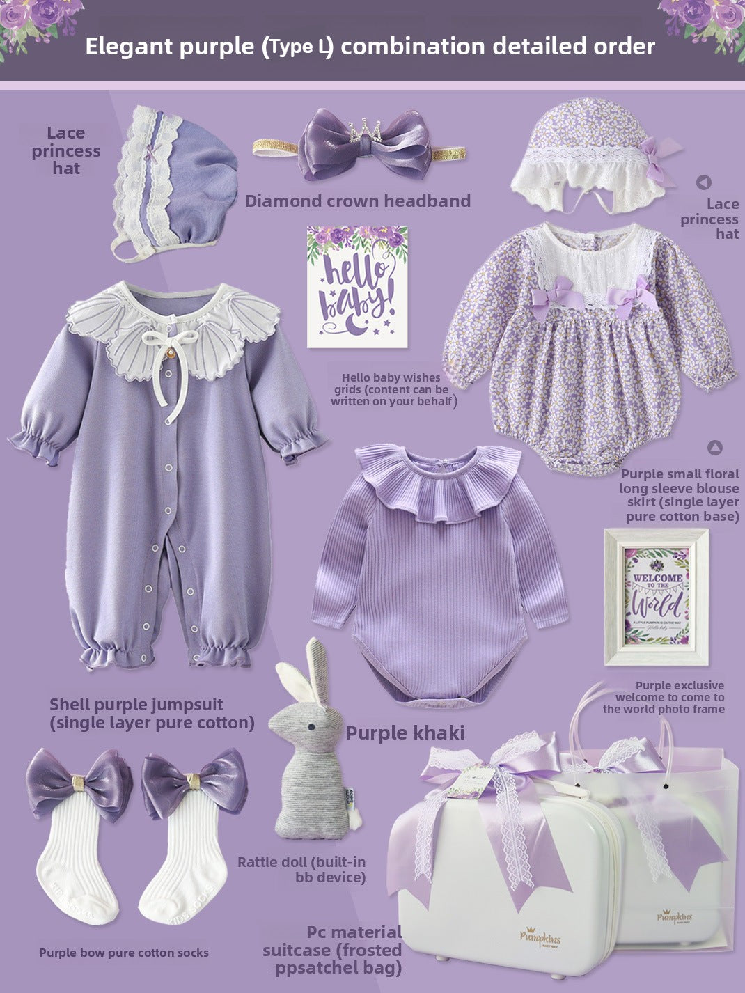 Baby Clothes Birthday Gift Box