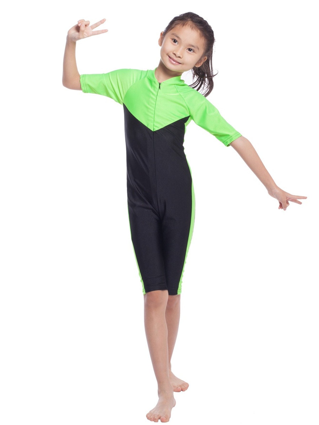 Muslim girl traditional fashion swimwear swimsuit