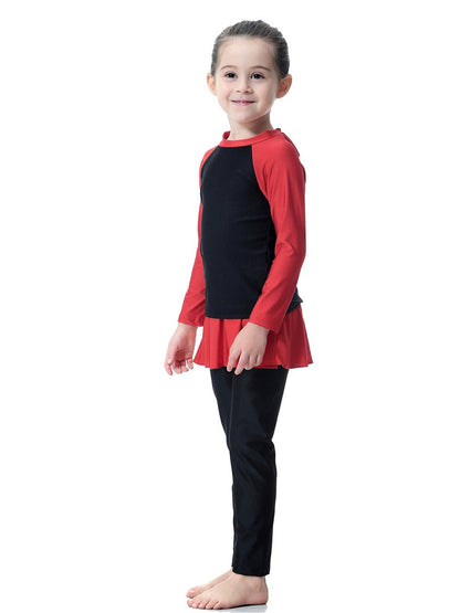 Muslim girl traditional fashion swimwear swimsuit