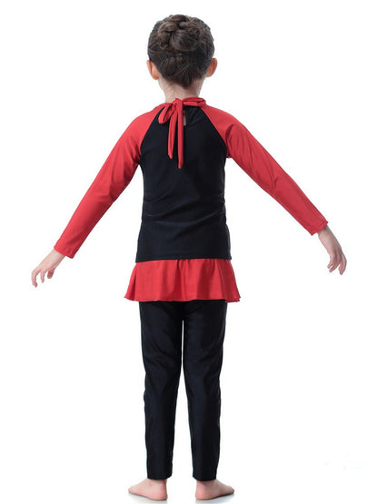 Muslim girl traditional fashion swimwear swimsuit