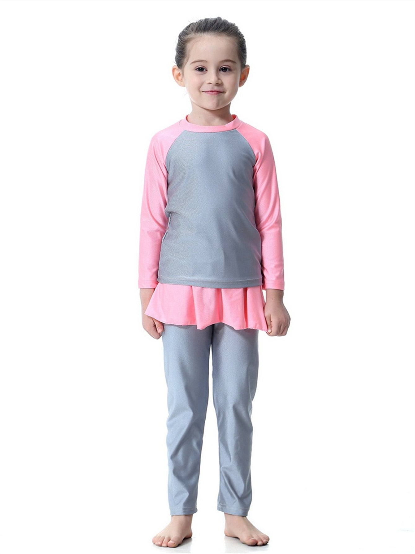 Muslim girl traditional fashion swimwear swimsuit