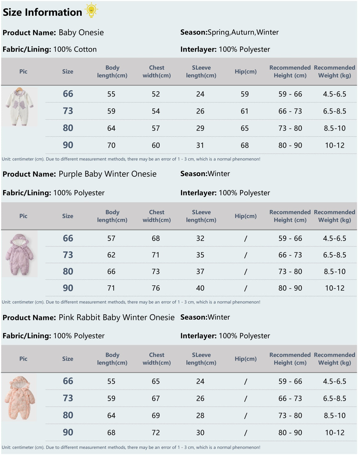 Newborn Baby Girl Winter Clothes Gift Box