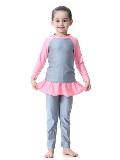 Muslim girl traditional fashion swimwear swimsuit
