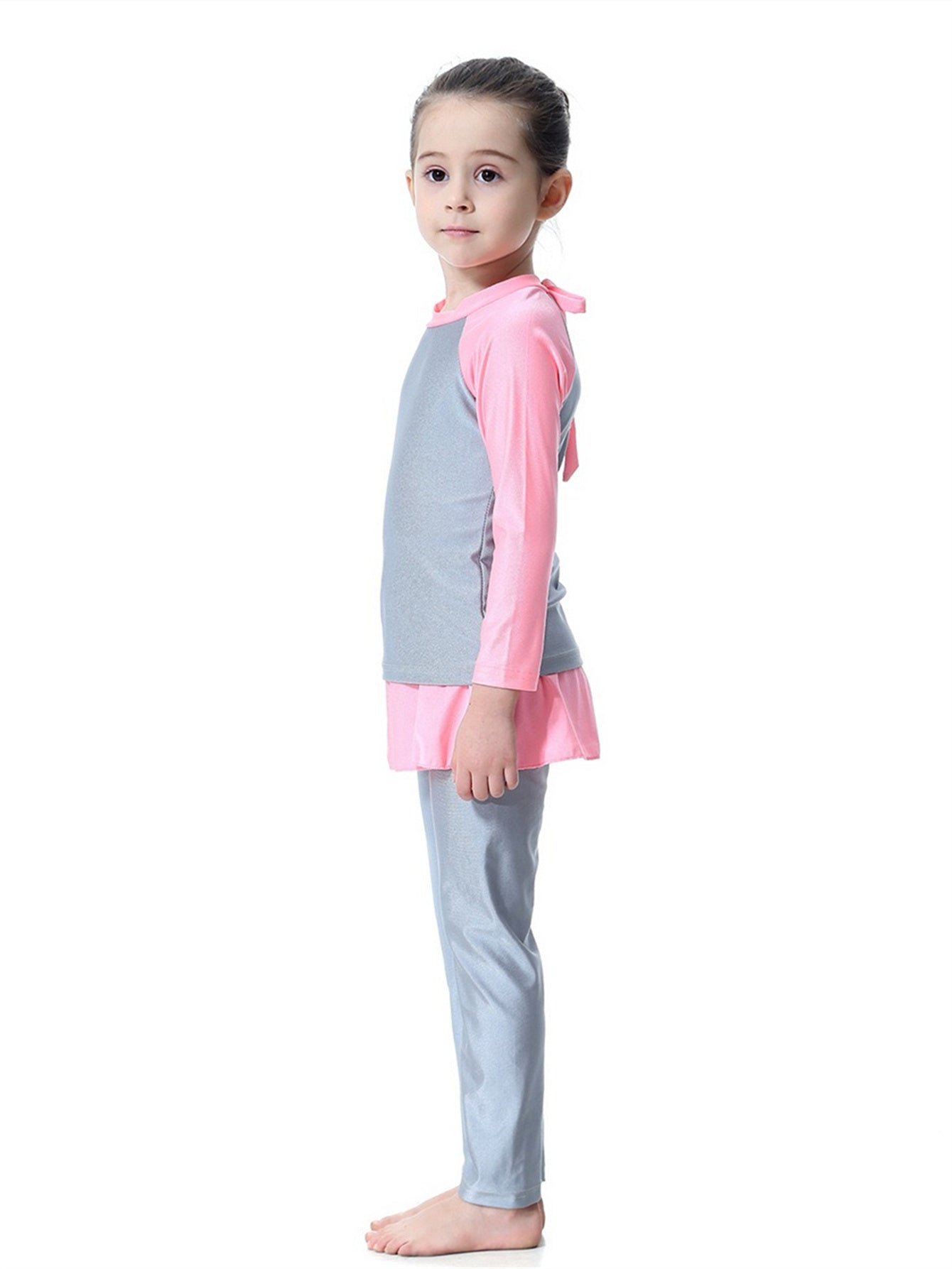 Muslim girl traditional fashion swimwear swimsuit