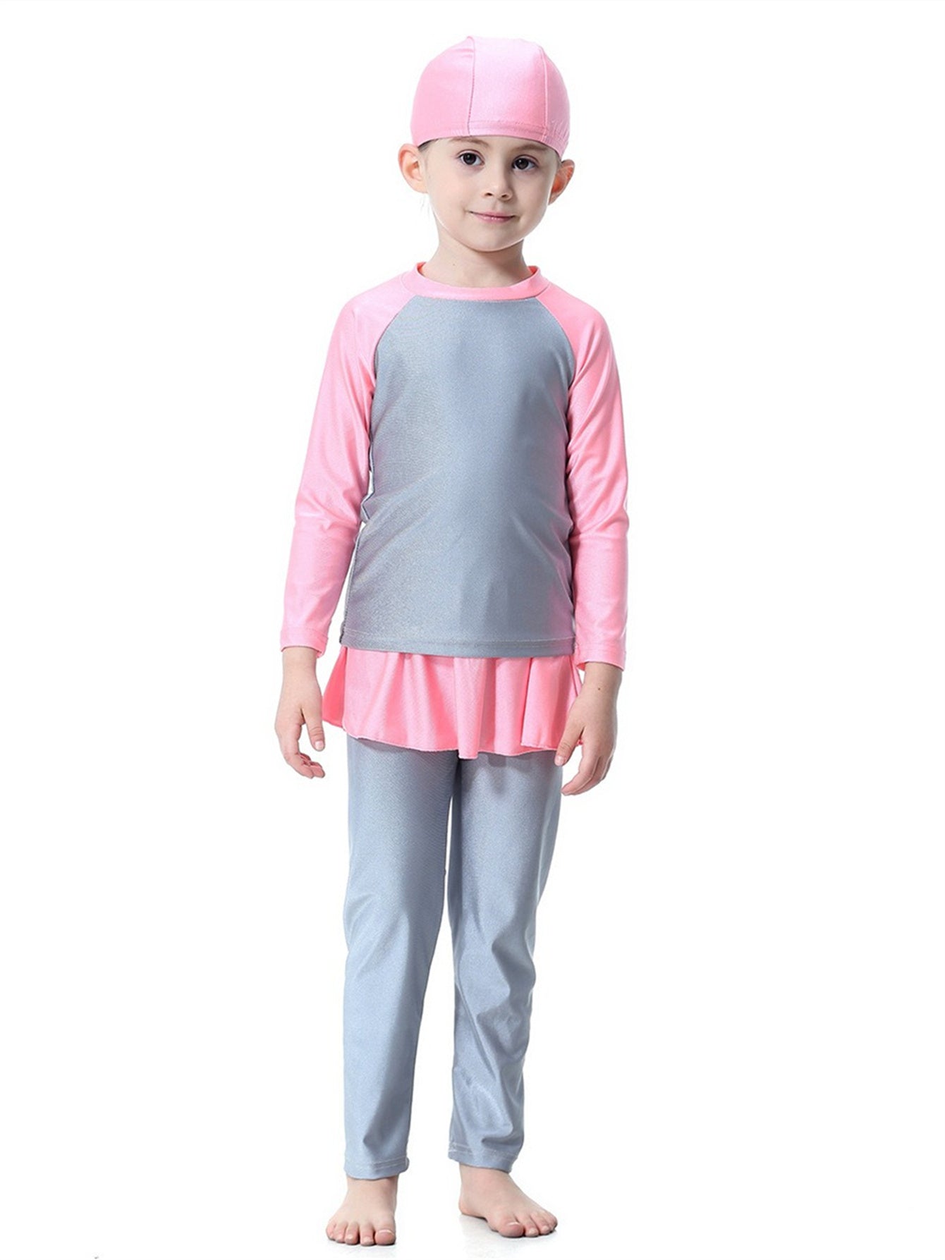 Muslim girl traditional fashion swimwear swimsuit