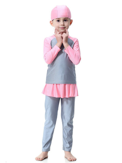 Muslim girl traditional fashion swimwear swimsuit