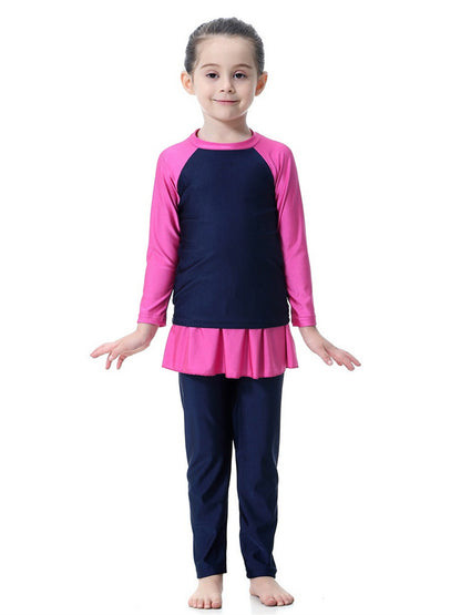 Muslim girl traditional fashion swimwear swimsuit
