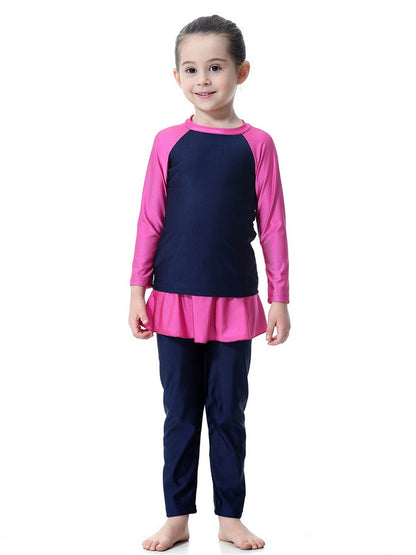 Muslim girl traditional fashion swimwear swimsuit