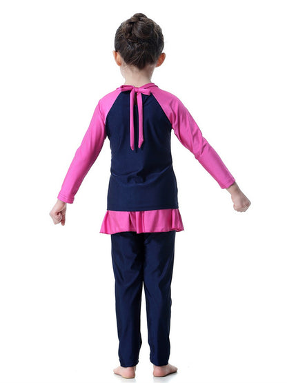 Muslim girl traditional fashion swimwear swimsuit