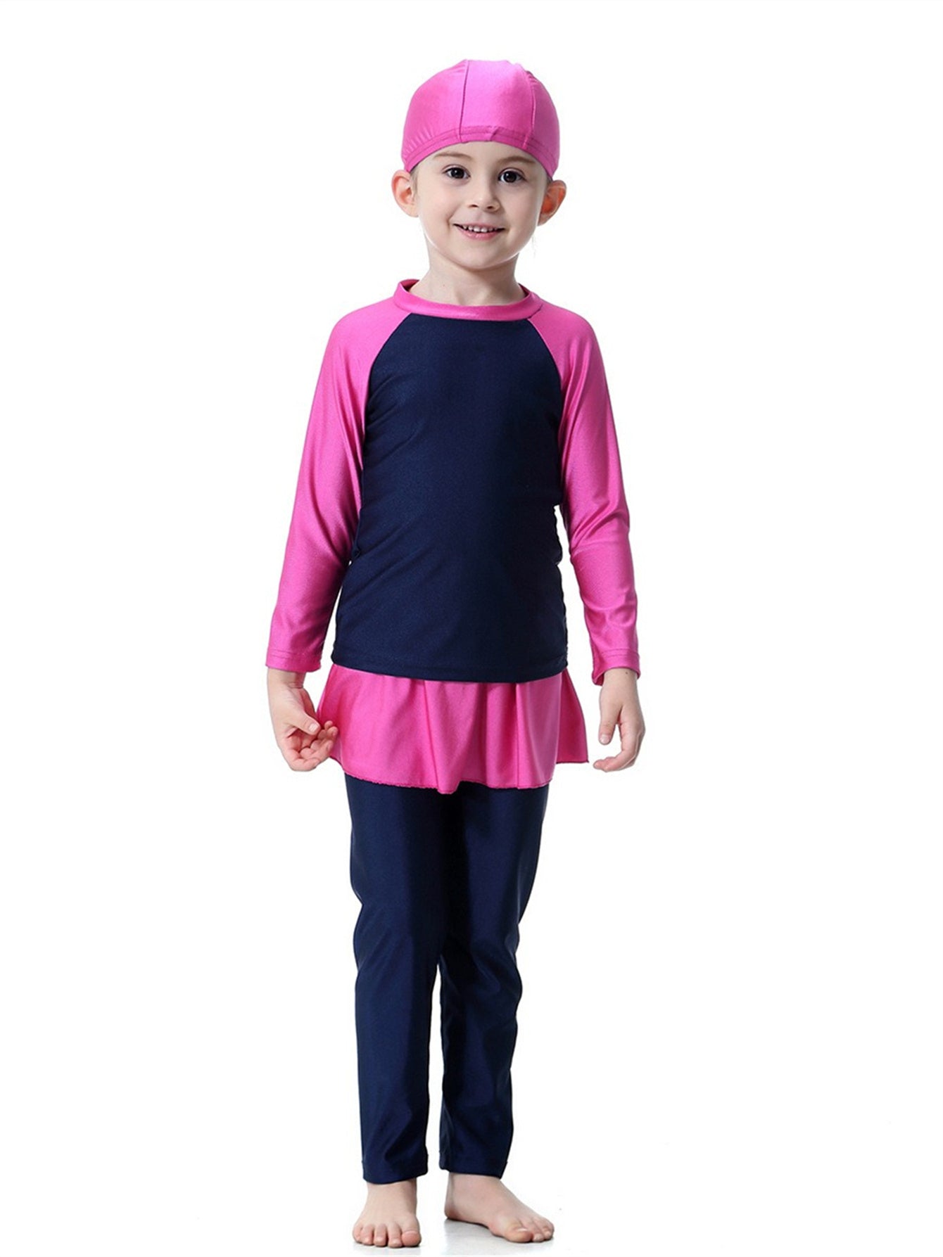 Muslim girl traditional fashion swimwear swimsuit