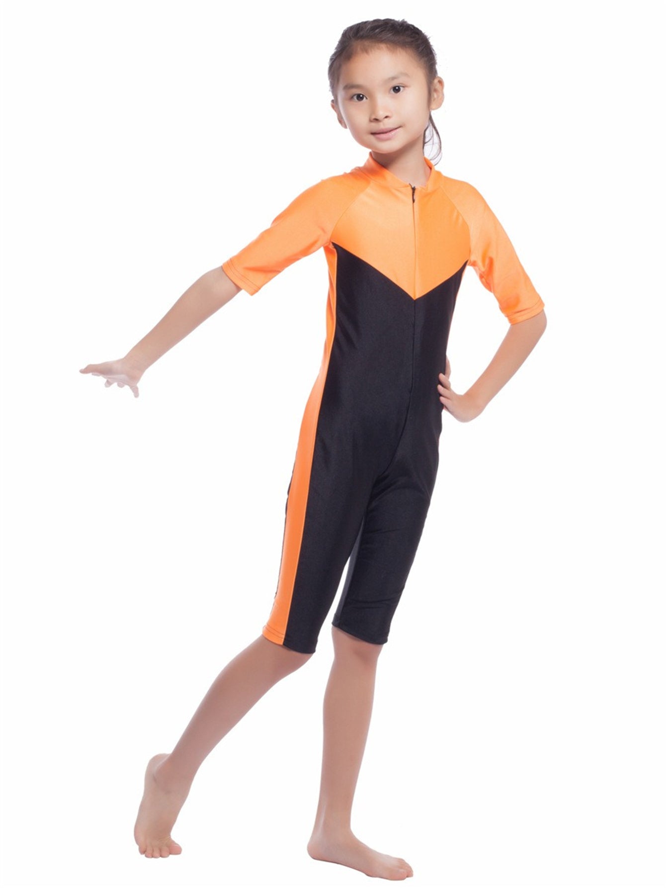 Muslim girl traditional fashion swimwear swimsuit