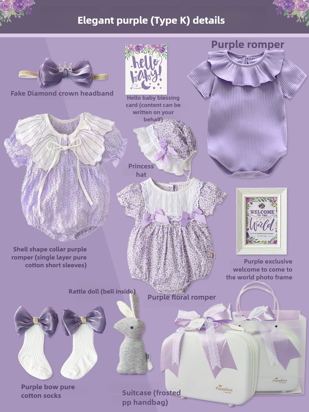 Baby Clothes Birthday Gift Box