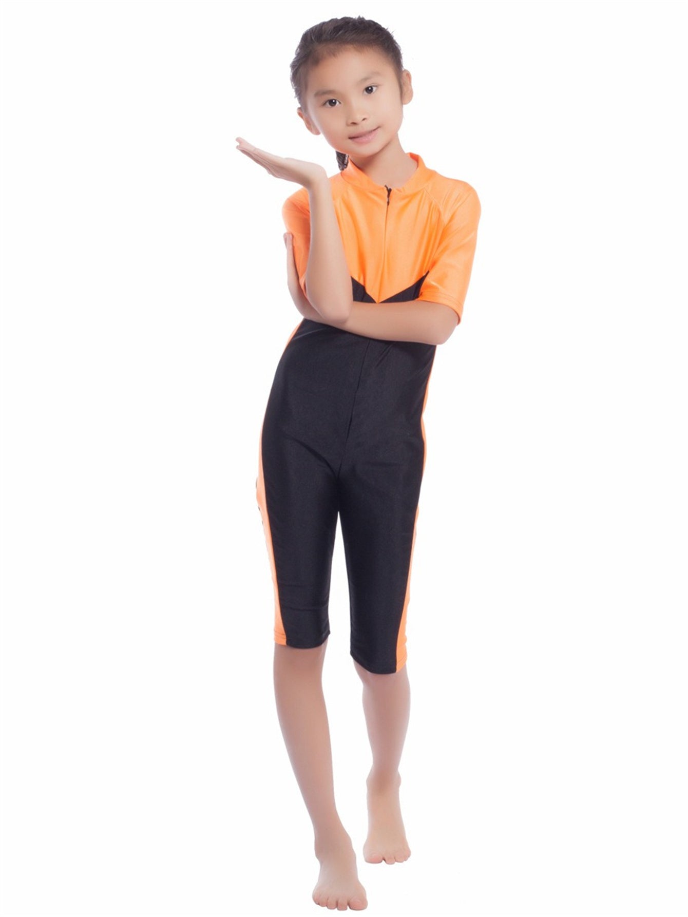 Muslim girl traditional fashion swimwear swimsuit