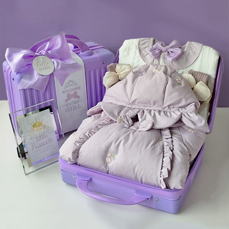 Newborn Baby Girl Winter Clothes Gift Box