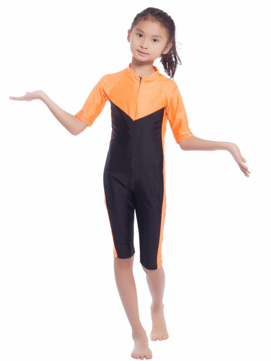 Muslim girl traditional fashion swimwear swimsuit