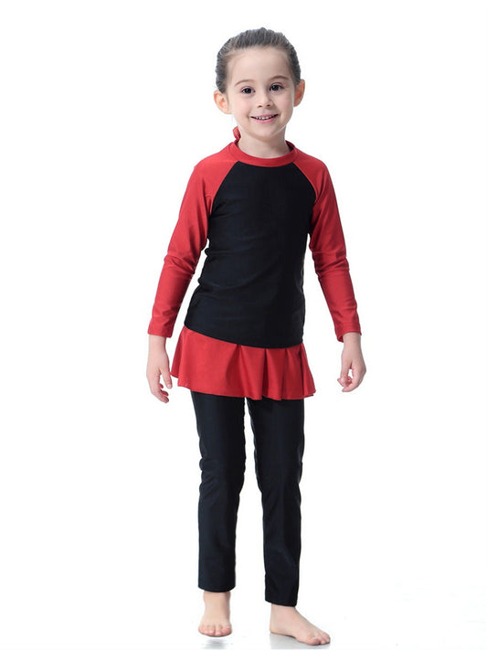 Muslim girl traditional fashion swimwear swimsuit