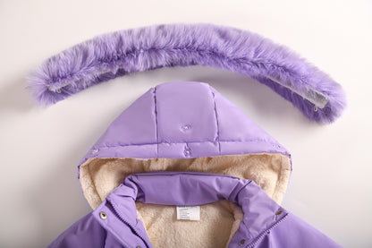 Girl Winter Coat with hood