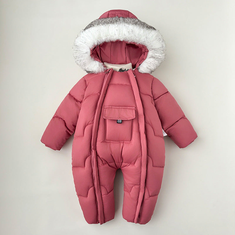 Baby winter Romper