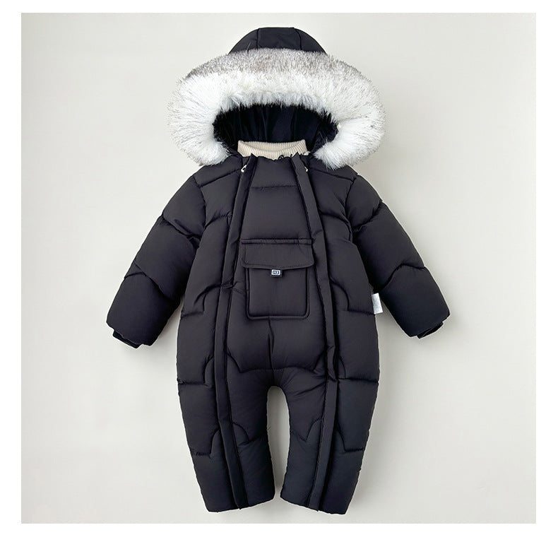 Baby winter Romper