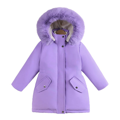 Girl Winter Coat with hood