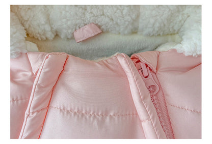 Newborn Baby Hoodie Jumpsuit Pram Snow Suit baby jumpsuit