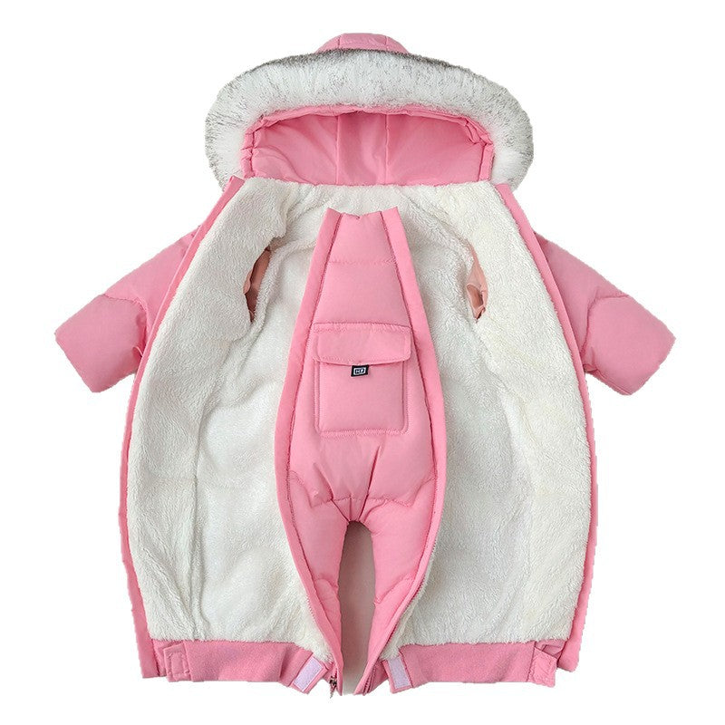 Baby winter Romper