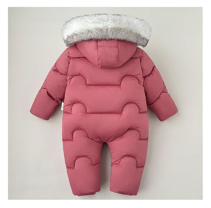 Baby winter Romper