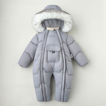 Baby winter Romper