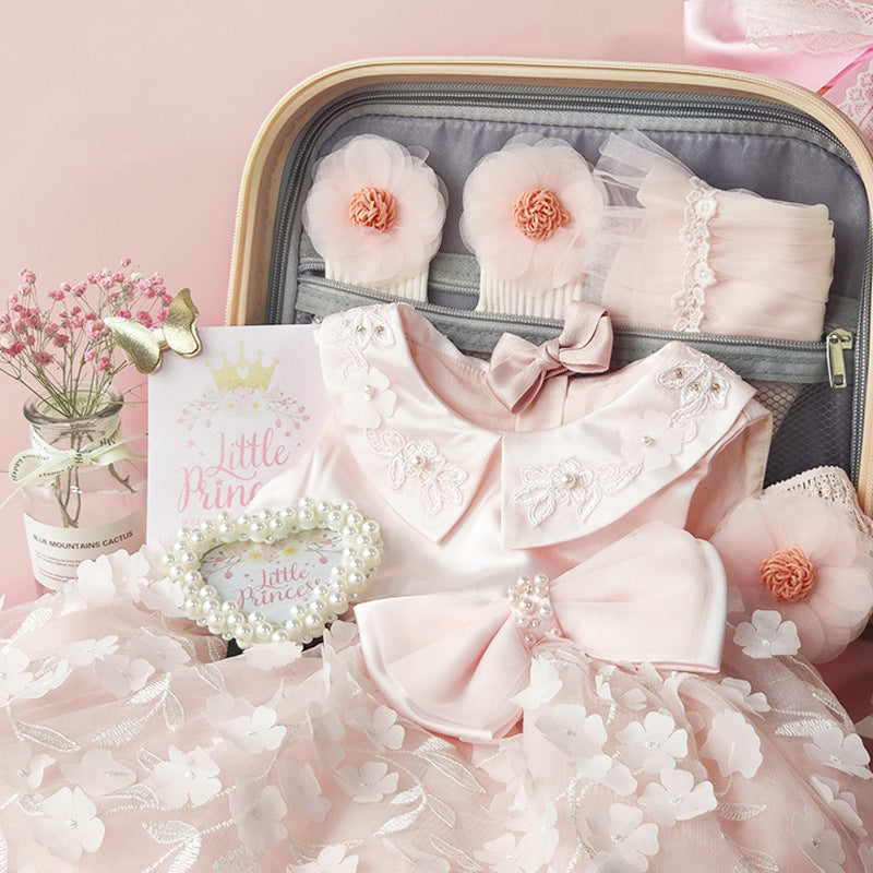 Baby girl dress gift box