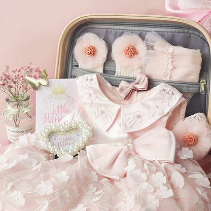 Baby girl dress gift box
