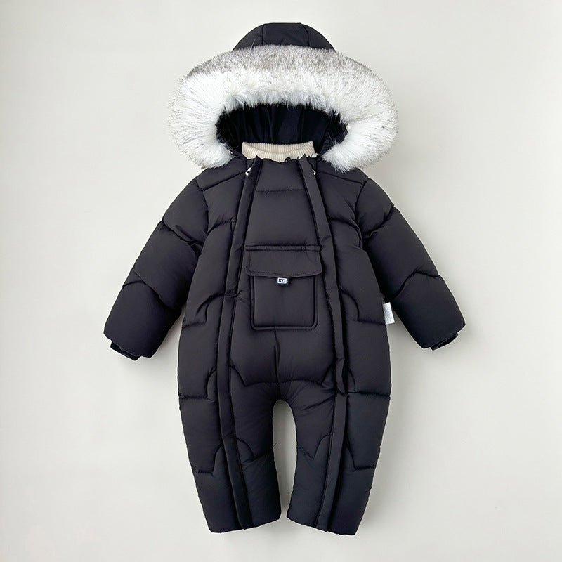 Baby winter Romper