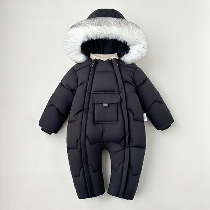 Baby winter Romper