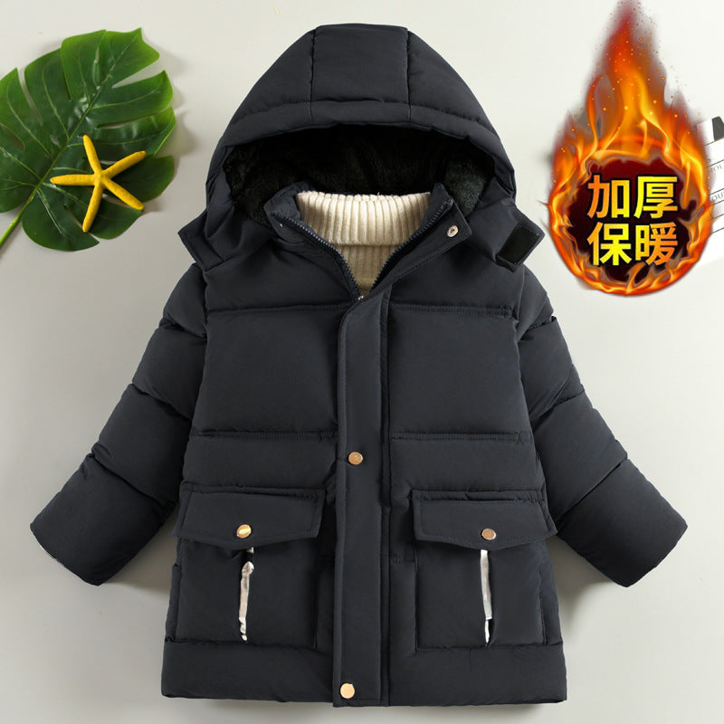 Boy Winter Jacket with Hood