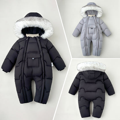 Baby winter Romper