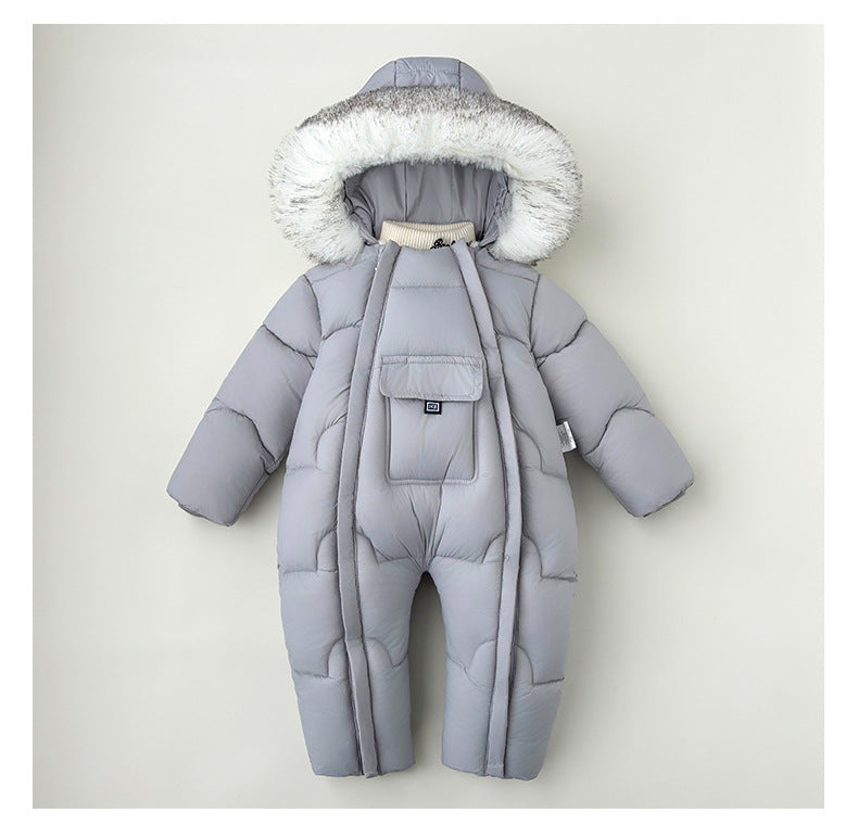 Baby winter Romper