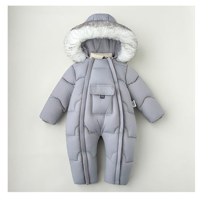Baby winter Romper