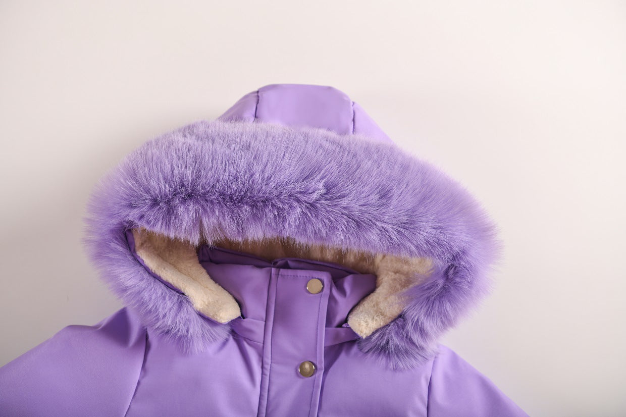 Girl Winter Coat with hood