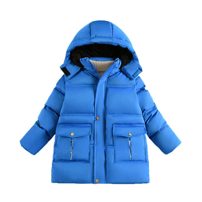Boy Winter Jacket with Hood