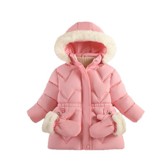 Girl Winter Coat with Hood
