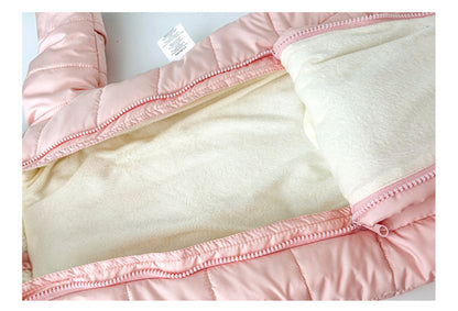 Newborn Baby Hoodie Jumpsuit Pram Snow Suit baby jumpsuit