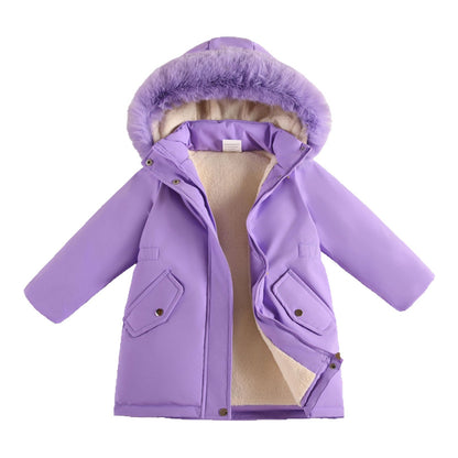 Girl Winter Coat with hood