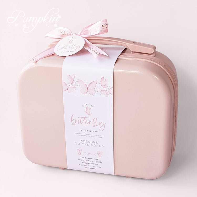 Newborn dress Little Princess Girl Gift Box Butterfly