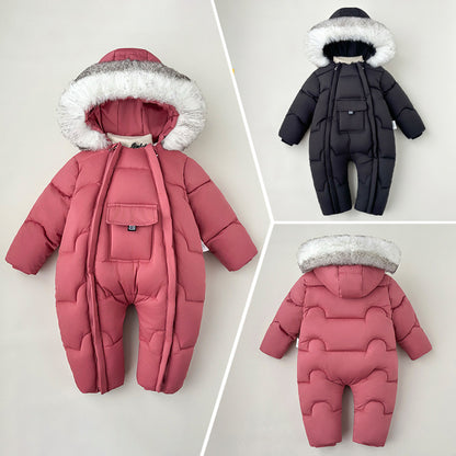 Baby winter Romper