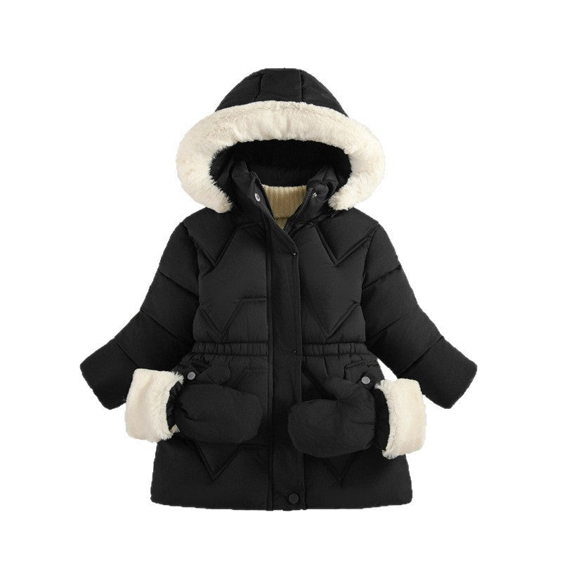 Girl Winter Coat with Hood