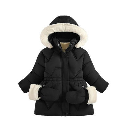 Girl Winter Coat with Hood