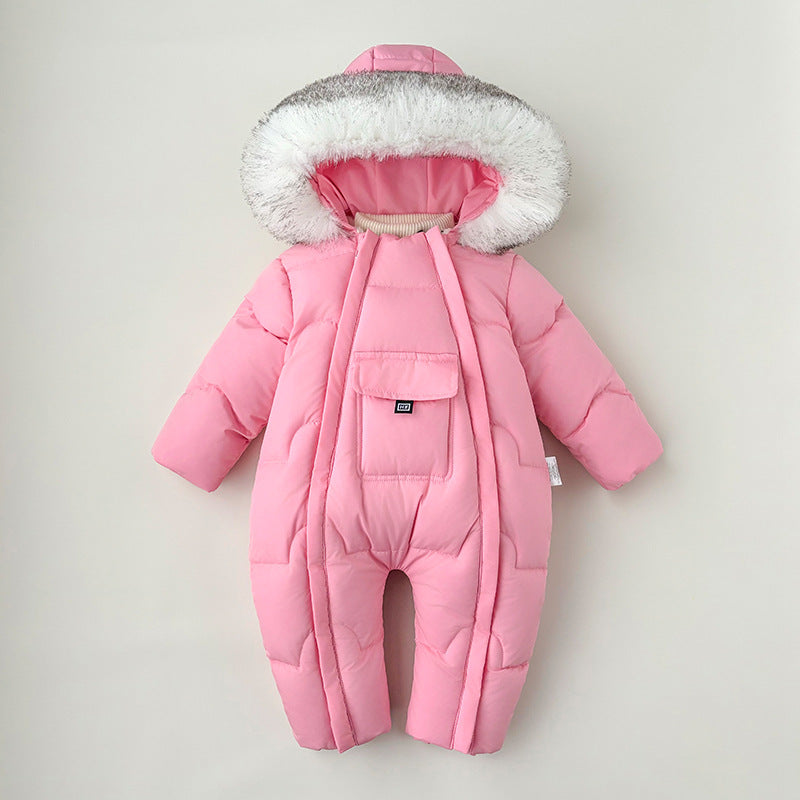 Baby winter Romper