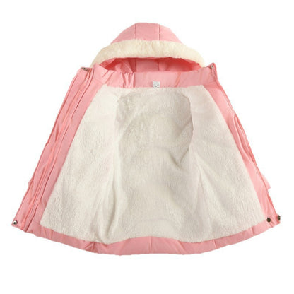 Girl Winter Coat with Hood