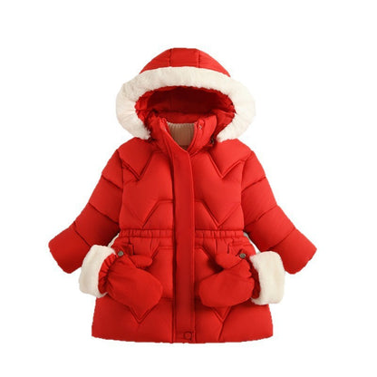 Girl Winter Coat with Hood