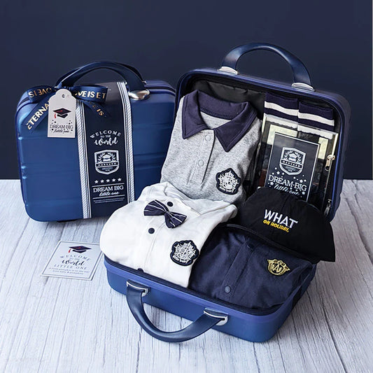 Baby boy jumpsuit set Gift Box Academy Style Set